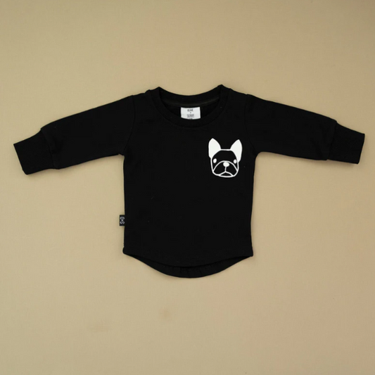 Frenchie Long Sleeve  |  12/18M