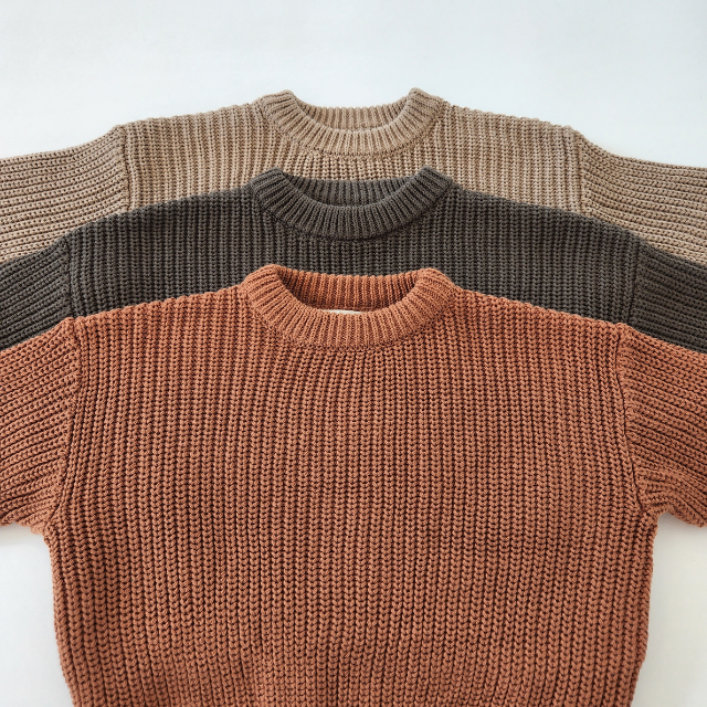 Chunky Knitted Sweater | 0/3, 3/6